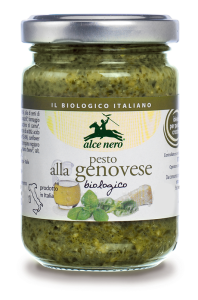 PESTO GENOVESE (SOS BAZYLIOWY) BIO 130 g - ALCE NERO