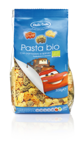 MAKARON (SEMOLINOWY TRÓJKOLOROWY) DISNEY AUTA BIO 300 g - DALLA COSTA