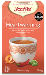 HERBATKA ROZGRZEWAJĄCA (HEARTWARMING) BIO (17 x 1,8 g) 30,6 g - YOGI TEA