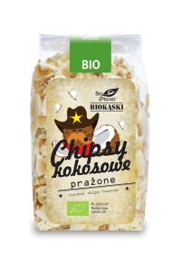 CHIPSY KOKOSOWE PRAŻONE BIO 150 g - BIO PLANET