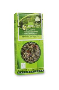 HERBATKA POLECANA PRZY NADMIARZE CHOLESTEROLU BIO 50 g - DARY NATURY