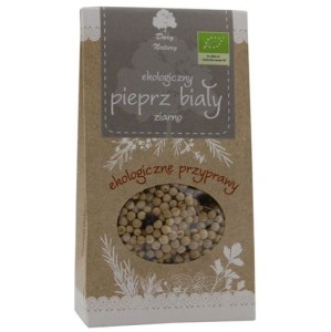 PIEPRZ BIAŁY ZIARNO BIO 30 g - DARY NATURY