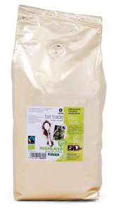 KAWA MIELONA ARABICA/ROBUSTA WYSOKOGÓRSKA FAIR TRADE BIO 1 kg - OXFAM