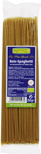 MAKARON (RYŻOWY RAZOWY) SPAGHETTI BEZGLUTENOWY BIO 250 g - RAPUNZEL