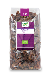RODZYNKI SUŁTANKI BEZGLUTENOWE BIO 1 kg - BIO PLANET