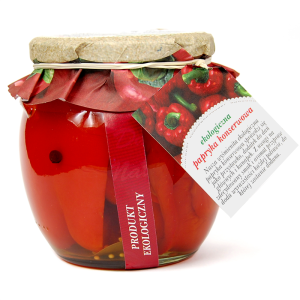 PAPRYKA KONSERWOWA BIO 490 g (230 g) - DARY NATURY