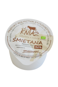 ŚMIETANKA 30 % 200 ml - KNIAŹ (NA ZAMÓWIENIE)