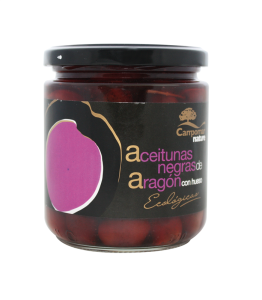 OLIWKI CZARNE Z PESTKĄ BIO 350 g - CAMPOMAR NATURE