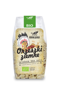 ORZESZKI ZIEMNE PRAŻONE BEZ SOLI BIO 150 g - BIO PLANET