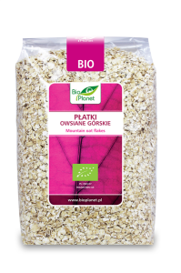 PŁATKI OWSIANE GÓRSKIE BIO 600 g - BIO PLANET