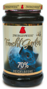 MUS JAGODOWY (70 % OWOCÓW) BEZGLUTENOWY BIO 225 g - ZWERGENWIESE