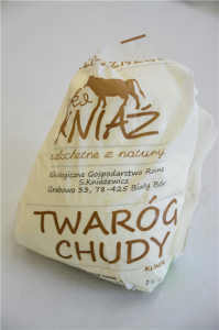 TWARÓG CHUDY (około 0,45 kg) - KNIAŹ (NA ZAMÓWIENIE)
