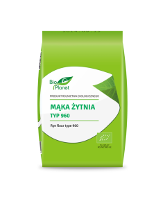 MĄKA ŻYTNIA TYP 960 BIO 1 kg - BIO PLANET
