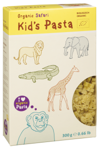 MAKARON (SEMOLINOWY) DLA DZIECI SAFARI BIO 300 g - ALB-GOLD (KID'S PASTA)