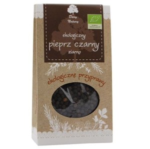 PIEPRZ CZARNY ZIARNO BIO 50 g - DARY NATURY