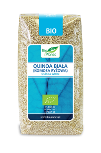 QUINOA BIAŁA (KOMOSA RYŻOWA) BEZGLUTENOWA BIO 500 g - BIO PLANET