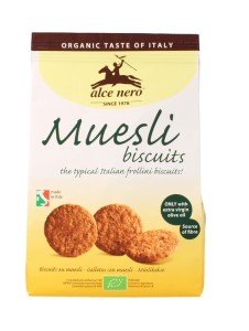 HERBATNIKI MUSLI BIO 250 g - ALCE NERO