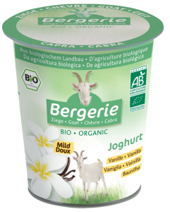KOZI JOGURT O SMAKU WANILIOWYM BIO 125 g - BERGERIE